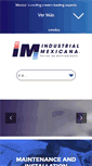 Mobile Screenshot of industrialmexicana.com